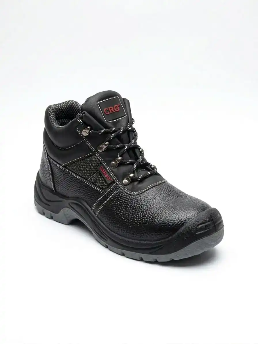 נעל עבודה שחורה קרגו דגם טרופ תקן S3